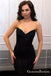 Sweetheart Sexy Charming Sleeveless Sparkly Black Sequin Mermaid Formal Long Cheap Prom Dresses, PDS0028