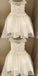 Lovely Round Neck Open Back White Flower Girl Dresses with Appliques&Beaded, QB0230