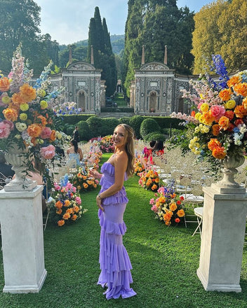 Sexy Purple Strapless  Sweetheart Mermaid Long Prom Dress to Impress,WGP1723