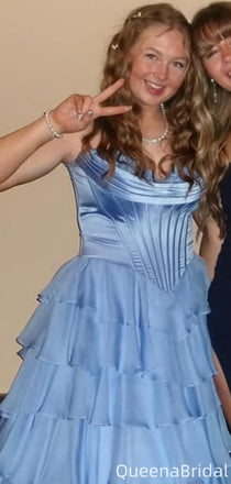 Gorgeous Strapless A-line Long Formal Gown to Impress,WGP2044