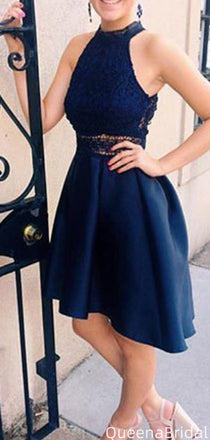 Gorgeous Halter A-line Short Mini Homecoming Dress,QB1008