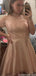 Gorgeous Off-shoulder Lace A-line Short Mini Homecoming Dress,QB1010