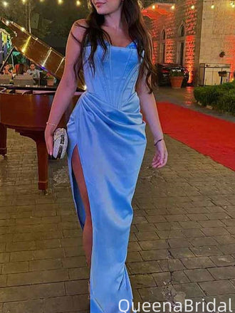 Elegant Strapless Unique Mermaid Long Formal Gown to Impress,WGP2028