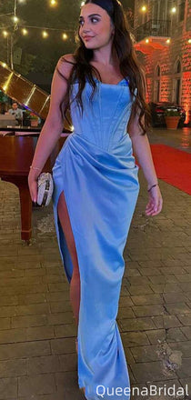 Elegant Strapless Unique Mermaid Long Formal Gown to Impress,WGP2028