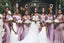 Mismatched Mermaid Long Bridesmaid Dresses for Wedding Party, BDS0236