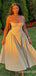 Sexy Spaghetti Straps A-line Evening Gown Maxi Long Formal Dresses Prom Dresses,WGP917