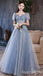 Gorgeous Shiny A-line Lace up Back Long Party Dress Prom Dresses ,WGP1800