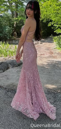 Gorgeous Spaghetti Strap V-neck Mermaid Long Formal Gown to Impress,WGP2101