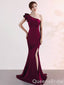 Gorgeous One Shoulder Mermaid Long Party Dress Prom Dresses ,WGP1807