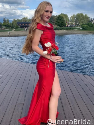 Elegant Off-shoulder Mermaid Long Formal Gown to Impress,WGP2048