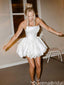 Elegant Strapless A-line Short Mini Homecoming Dress,QB1022
