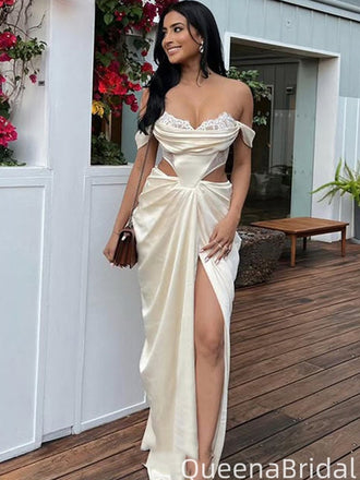 Sexy Strapless Off-shoulder Mermaid Long Formal Gown to Impress,WGP2030