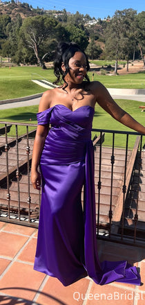 Elegant Off-shoulder Mermaid Long Formal Gown to Impress,WGP2109