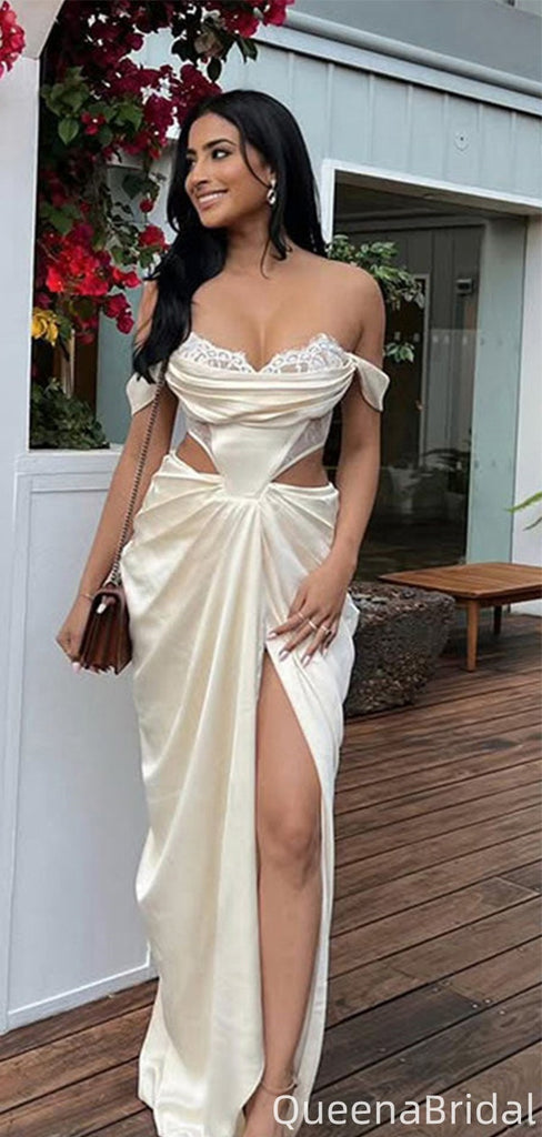 Sexy Strapless Off-shoulder Mermaid Long Formal Gown to Impress,WGP2030