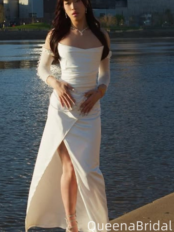 Gorgeous Bateau Strapless Mermaid Long Formal Gown to Impress,WGP2050