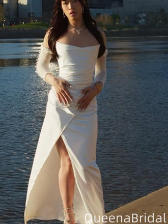 Gorgeous Bateau Strapless Mermaid Long Formal Gown to Impress,WGP2050
