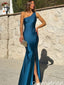 Elegant One-shoulder Mermaid Long Formal Gown to Impress,WGP2112