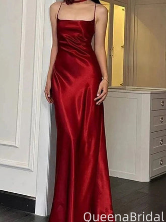 Elegant Spaghetti Strap Mermaid Long Formal Gown to Impress,WGP2113
