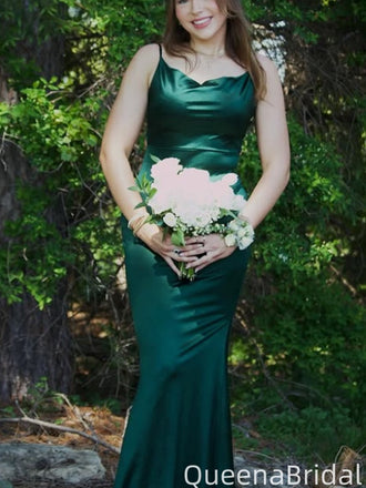 Elegant Spaghetti Strap Mermaid Long Formal Gown to Impress,WGP2051