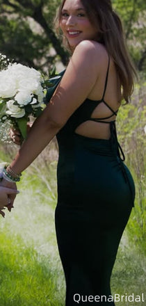 Elegant Spaghetti Strap Mermaid Long Formal Gown to Impress,WGP2051