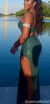 Sexy Strapless Mermaid Long Formal Gown to Impress,WGP2116