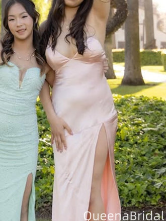 Elegant Spaghetti Strap Mermaid Long Formal Gown to Impress,WGP2121