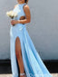 Elegant Halter A-line Long Formal Gown to Impress,WGP2123