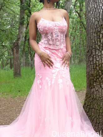 Gorgeous Spaghetti Strap Mermaid Long Formal Gown to Impress,WGP2124