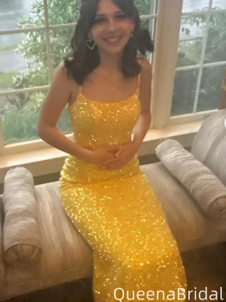 Elegant Spaghetti Strap Mermaid Long Formal Gown to Impress,WGP2052