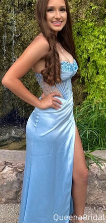 Elegant Strapless Scoop Mermaid Long Formal Gown to Impress,WGP2011