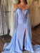 Gorgeous Spaghetti Strap Off-shoulder Mermaid Long Formal Gown to Impress,WGP2125