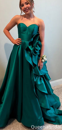 Gorgeous Strapless Sweetheart A-line Long Formal Gown to Impress,WGP2127