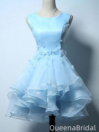 Elegant Jewel A-line Short Mini Homecoming Dress,QB1042