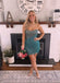Cute Sweetheart Green Homecoming Dress Graduation Party Dress , QB0876