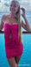 Casual Strapless Two Piece Sheath Short Mini Homecoming Dress,QB1046