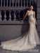 Stunning Strapless Lace Appliques Sweetheart Mermaid Wedding Dresses with Trailing,WGP1326