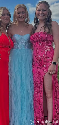 Elegant Strapless A-line Long Formal Gown to Impress,WGP2054