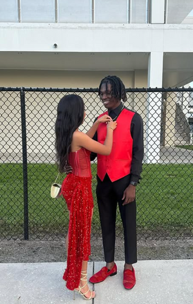 Sparkly Red Sweetheart Homecoming Dress Graduation Party Dress , QB0940