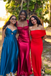Popular Red One-shoulder Mermaid Long Formal Gown to Impress,WGP1851