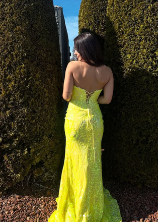 Popular Green Mermaid Long Formal Gown to Impress,WGP1854