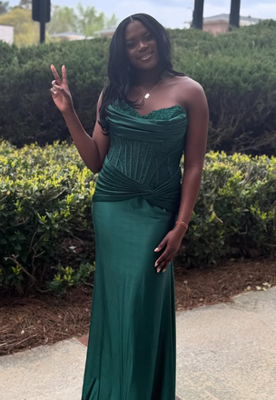 Sexy Green Mermaid Long Formal Gown to Impress,WGP1865