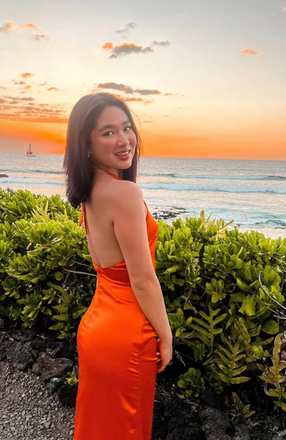 Elegant Orange Mermaid Long Formal Gown to Impress,WGP1870