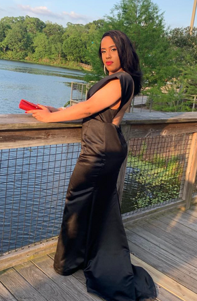 Sexy Black Mermaid V-neck Long Formal Gown to Impress,WGP1872