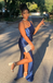 Popular Blue Slit Mermaid Long Formal Gown to Impress,WGP1910