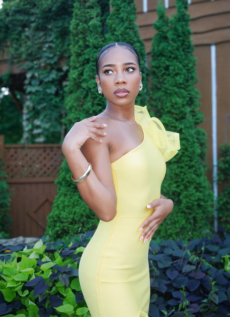Sexy Yellow Mermaid Slit Long Formal Gown to Impress,WGP1943