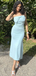 Popular Green Bow Mermaid Long Formal Gown to Impress,WGP1949