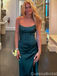Sexy Green Mermaid Straight Across Long Formal Gown to Impress,WGP1965