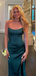 Sexy Green Mermaid Straight Across Long Formal Gown to Impress,WGP1965