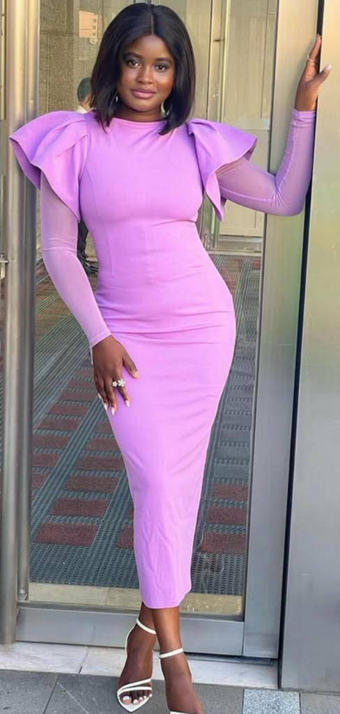 Sexy Purple Mermaid Long Sleeve Long Formal Gown to Impress,WGP1960