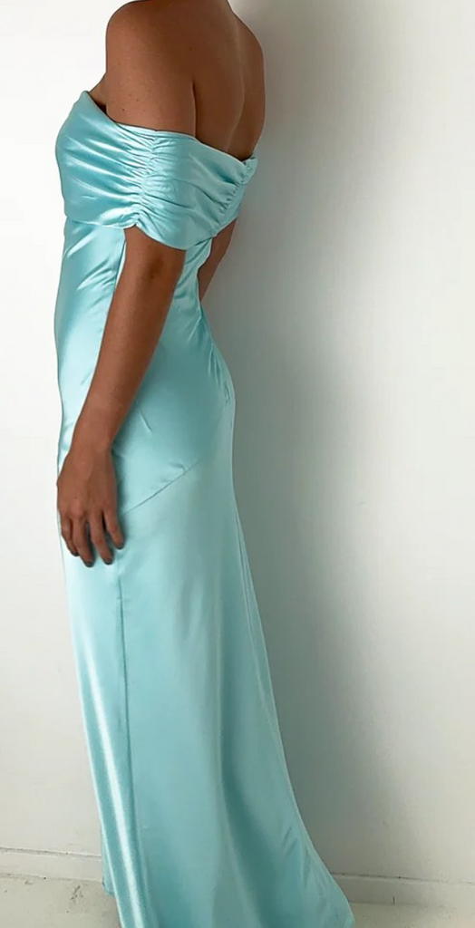 Popular Green  Off-shoulder Mermaid Long Formal Gown to Impress,WGP1976